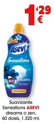 TOP Cash & Carry Asevi Sensations dreams o zen oferta