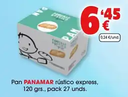 TOP Cash & Carry Pan PANAMAR rústico express oferta