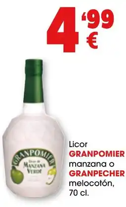 TOP Cash & Carry Granpomier licor manzana o granpecher melocotón oferta