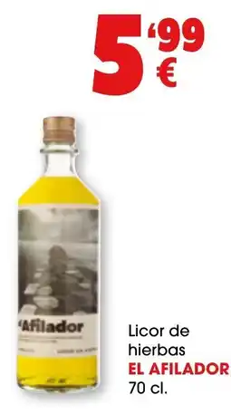 TOP Cash & Carry El Afilador licor de hierbas oferta