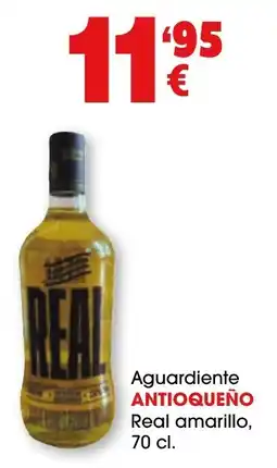 TOP Cash & Carry antioqueño Aguardiente Real aguardiente oferta