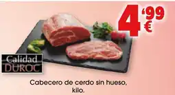 TOP Cash & Carry Calidad Duroc cabecero de cerdo sin hueso oferta