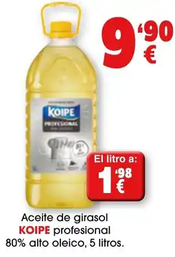 TOP Cash & Carry Koipe aceite de girasol profesional oferta