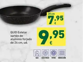 HiperDino Quid Estelar Sartén De Aluminio Forjado 24cm oferta