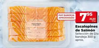 Selección de Dia Escalopines de Salmón