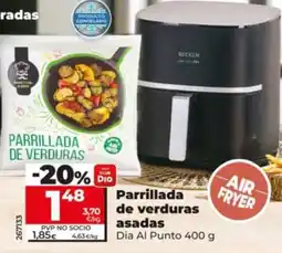 Dia Supermercados Dia Al Punto parrillada de verduras asadas oferta