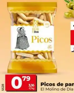 Dia Supermercados El Molino de Dia picos de pan oferta