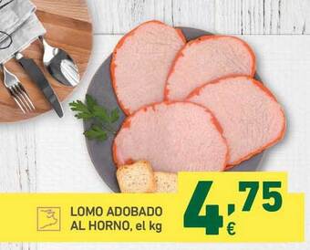 HiperDino Lomo Adobado Al Horno oferta