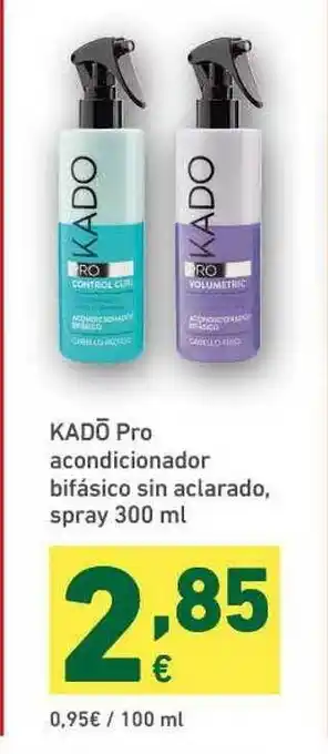 HiperDino Kadõ Pro Acondicionador Bifásico Sin Alcarado Spray 300ml oferta