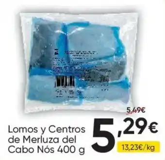 Lomos y Centros de Merluza del Cabo Nós