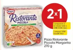 FROIZ Dr Oetker Pizza Ristorante Piccola Margarita oferta
