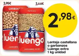FROIZ Luengo lenteja castellana o garbanzos oferta