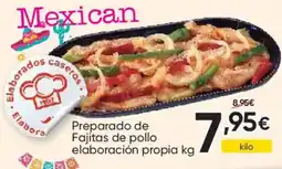 FROIZ Mexican Preparado de Fajitas de pollo oferta