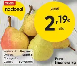 FROIZ Pera limonera oferta