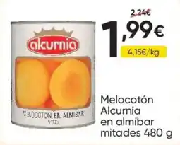 FROIZ Alcurnia melocotón en almíbar mitades oferta