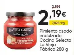 FROIZ La Vieja Fábrica pimiento asado endulzado oferta