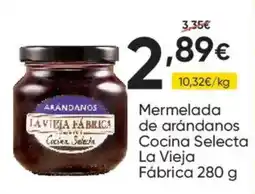 FROIZ La Vieja Fábrica mermelada de arándanos Cocina Selecta oferta