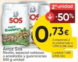 FROIZ Sos arroz risotto especial caldosos o ensaladas y guarniciones oferta