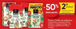 FROIZ Gallo ensaladas margaritas, pajaritas, hélíces o integral hélíces oferta