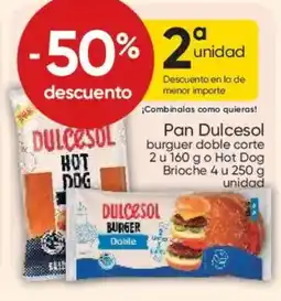 FROIZ Dulcesol burger doble corte oferta