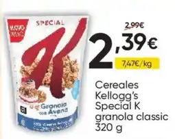 FROIZ Kellogg's Special K granola classic oferta