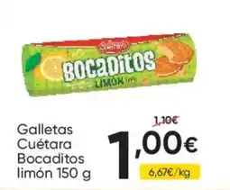 FROIZ Cuétara Bocaditos limón oferta