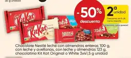 FROIZ Nestlé chocolate leche con almendras enteras oferta