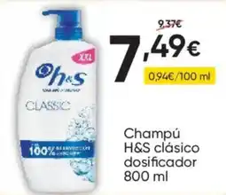 FROIZ H&S champú clásico oferta