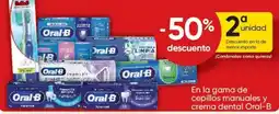 FROIZ Oral-B en la gama de cepillos manuales y crema dental oferta