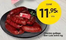 FROIZ Chorizo gallego San Luis extra kg oferta