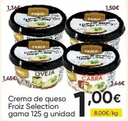 FROIZ Froiz Selection crema de queso oferta