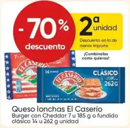 FROIZ El caserio queso lonchas oferta