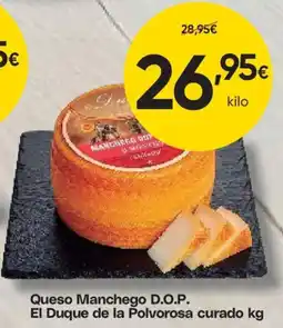 FROIZ Queso Manchego D.O.P. El Duque de la Polvorosa oferta