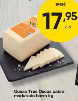FROIZ Queso Tres Oscos cabra oferta