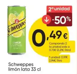 FROIZ Schweppes limón oferta