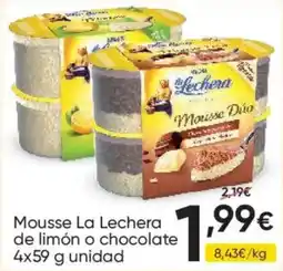 FROIZ Mousse La Lechera de limón o chocolate oferta