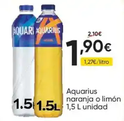 FROIZ Aquarius naranja o limón oferta