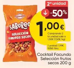FROIZ Facundo cocktail selección frutos secos oferta