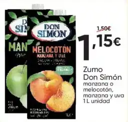 FROIZ Don Simon zumo manzana o melocoton, manzana y uva oferta