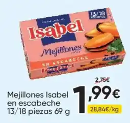 FROIZ Isabel mejillones en escabeche oferta