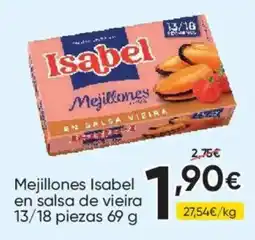 FROIZ Isabel mejillones en salsa de vieira oferta