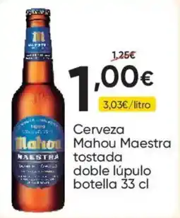 FROIZ Mahou Maestra tostada doble lúpulo oferta