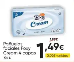 FROIZ Foxy pañuelos faciales cream oferta