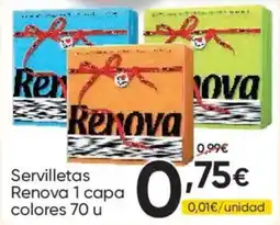 FROIZ Renova servilletas 1 capa oferta