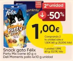 FROIZ Felix snack gato Party Mix oferta