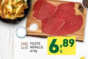 HiperDino Filete Novillo oferta