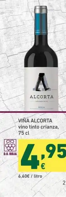 HiperDino Viña Alcorta Vino Tinto Crianza 75cl oferta
