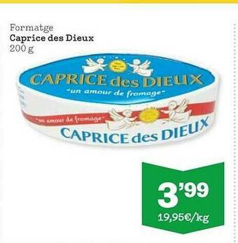 Sorli Formatge Caprice Des Dieux oferta