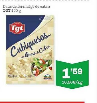 Sorli Daus De Formatge De Cabra Tgt oferta