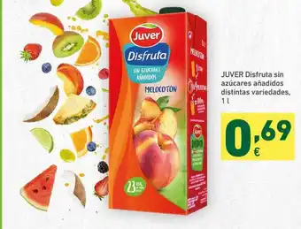 HiperDino Juver Disfruta Sin Azúcares Añadidos 1L oferta